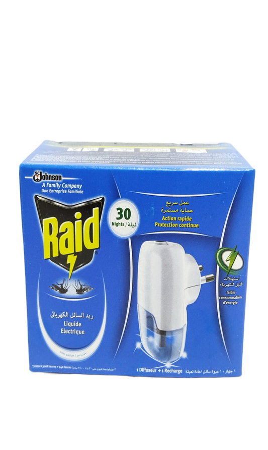 Raid Recharge Liquide Anti-Moustique 30Nuit