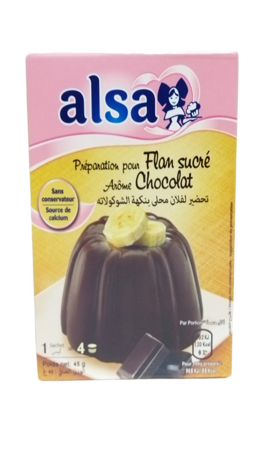 Alsa Flan au Chocolat 4x45G