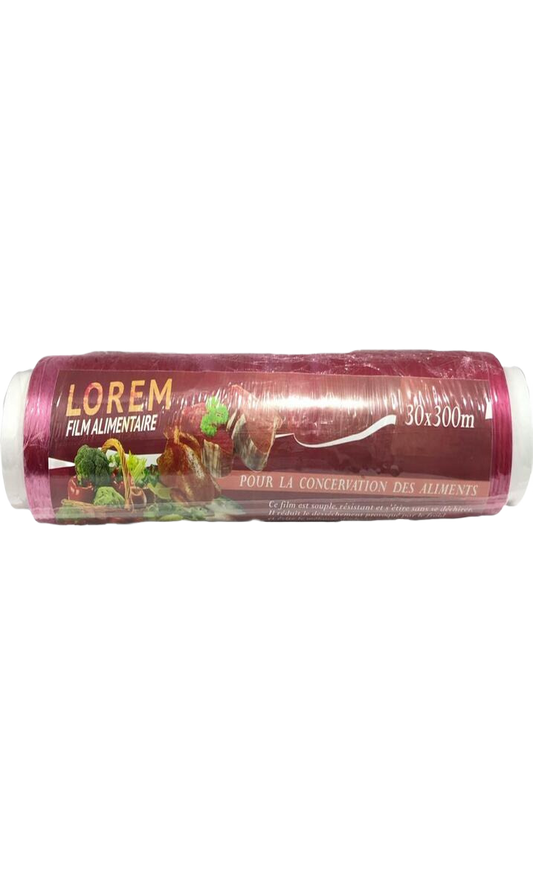 Lorem Film Alimentaire 30x300