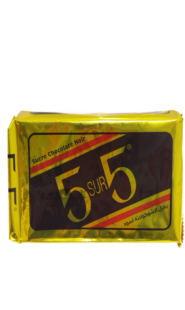 Sucre Chocolaté Noir 5sur5 450G
