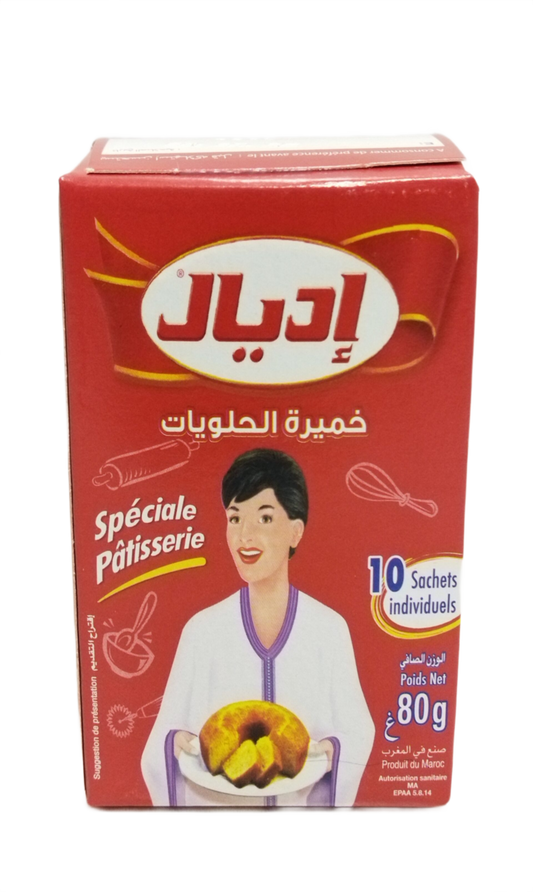 Ideal Levure Crème Pâtissière 80G