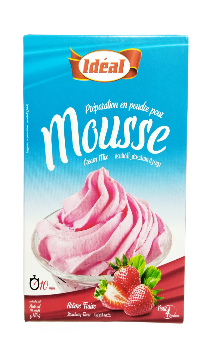 Ideal Mousse au Fraise 110G