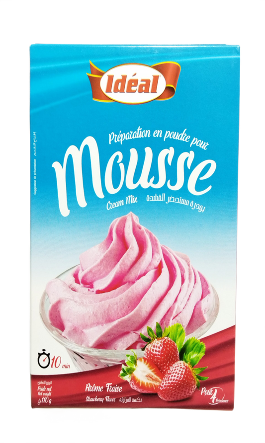 Ideal Mousse au Fraise 110G