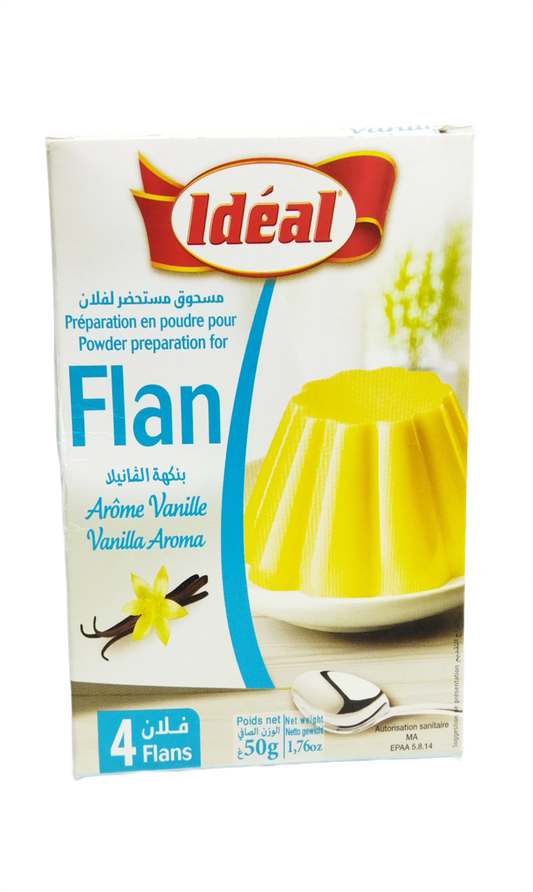 Ideal Flan Vanille 4x50G