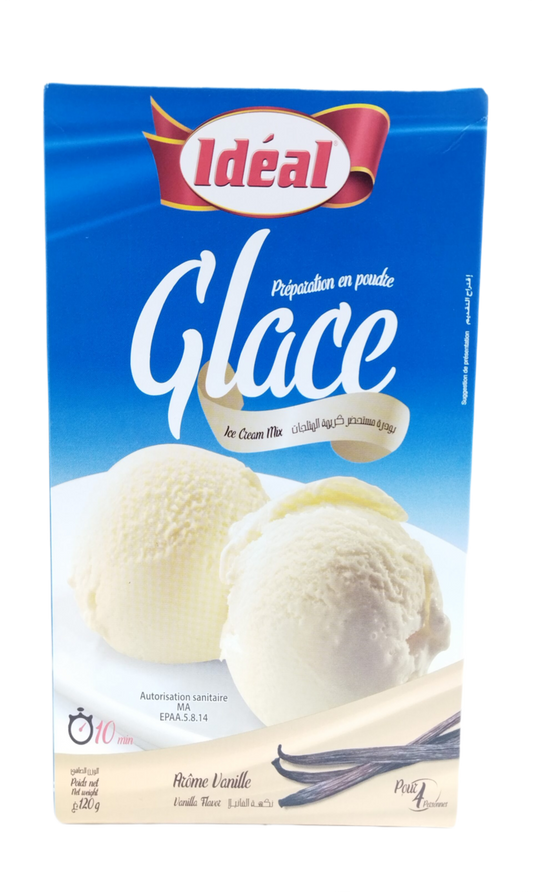 Ideal Glace au Vanille 120G