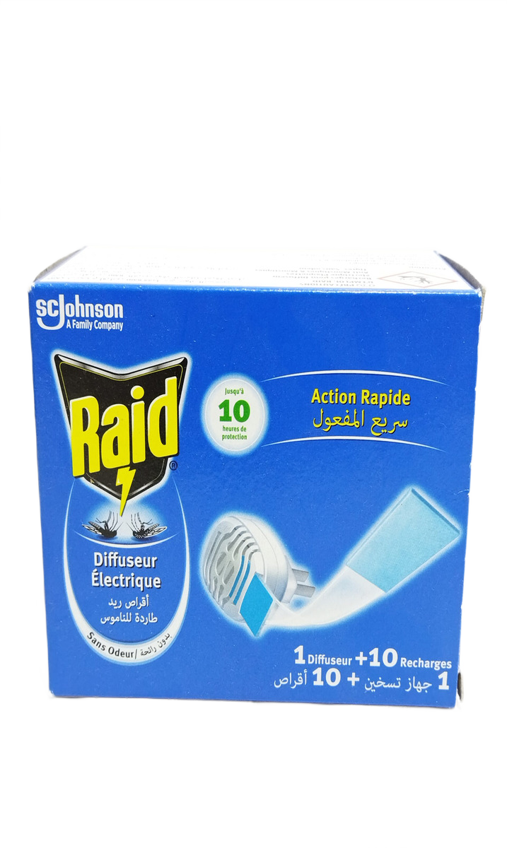 Raid Diffuseur Electrique Liquide Anti-Moustique