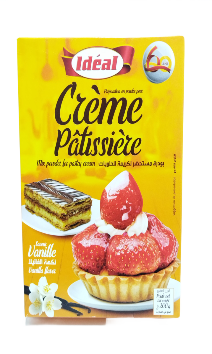 Ideal Créme Pâtissière au Vanille 200G