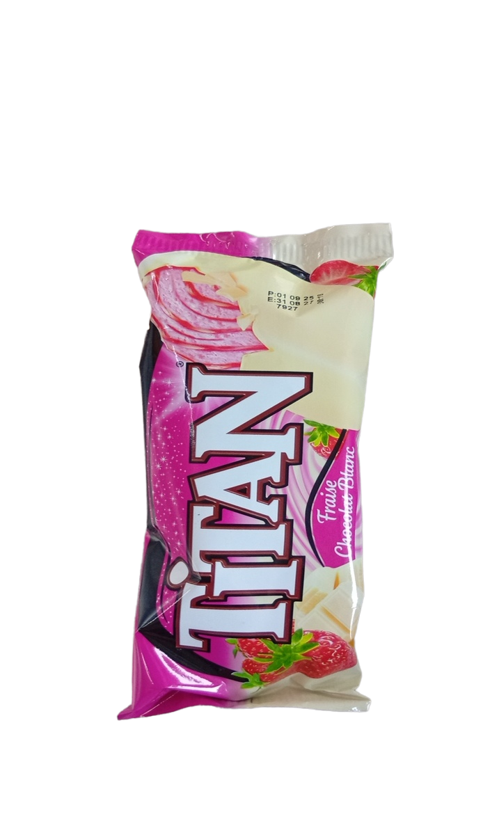 Titan Fraise Au Chocolate Blanc
