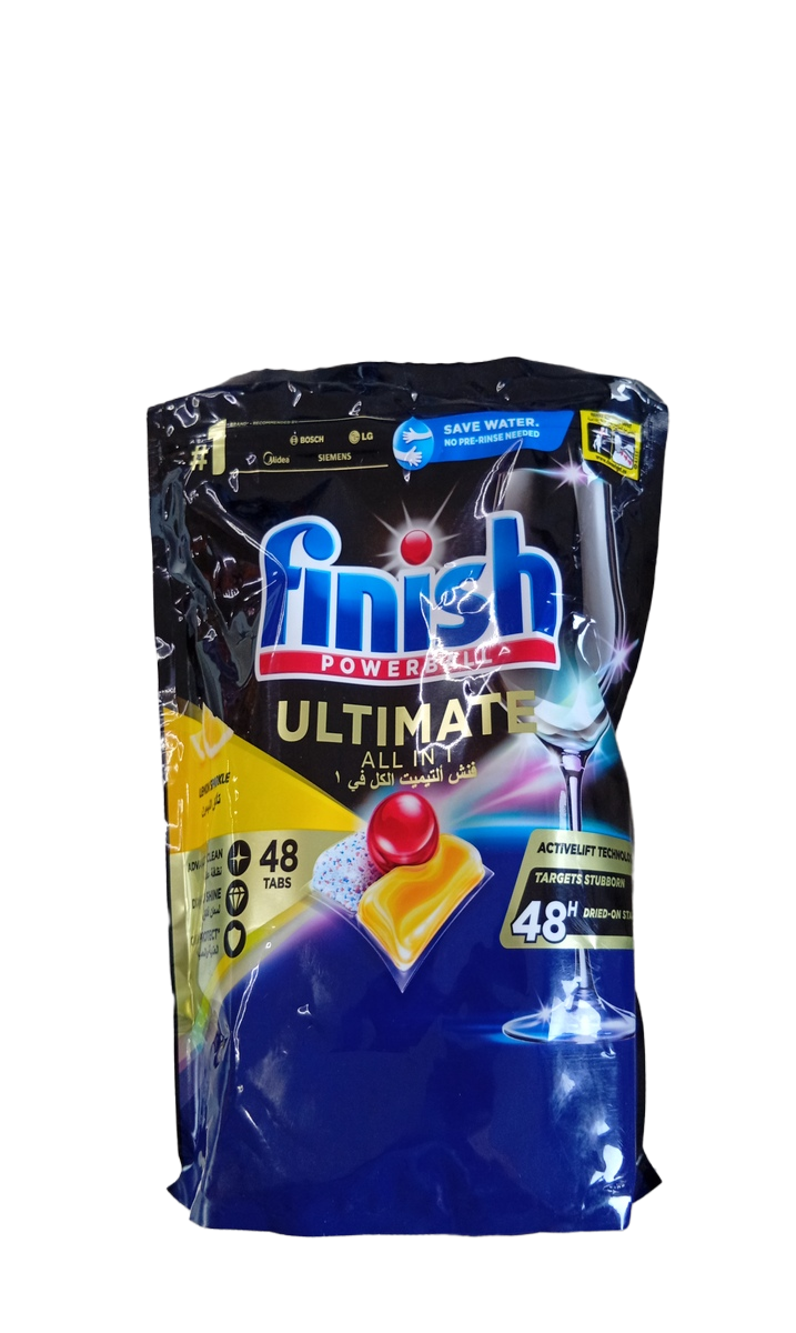 Finish Ultimate Lemon 48 Tablettes