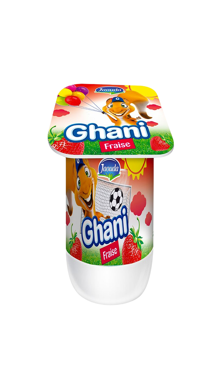 Jaouda Ghani Yogurt Fraise 60G