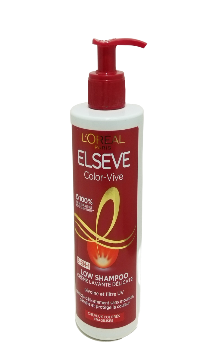 Elseve Color Vive Low Shampoo 3En1 400ML
