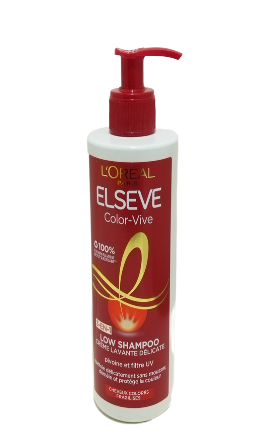 Elseve Color Vive Low Shampoo 3En1 400ML