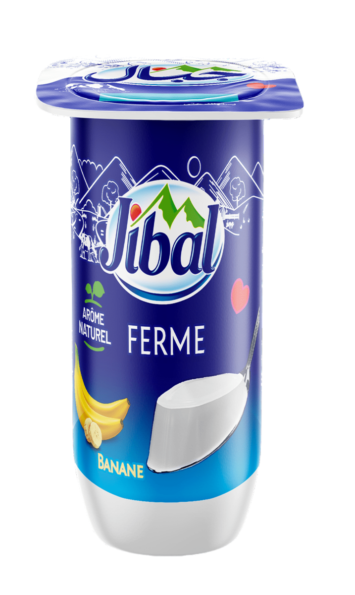 Jibal Yogurt Ferme Banane 110G