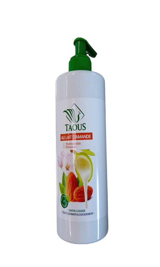 Taous Savon Liquide Au Lait D'Amande 470ML