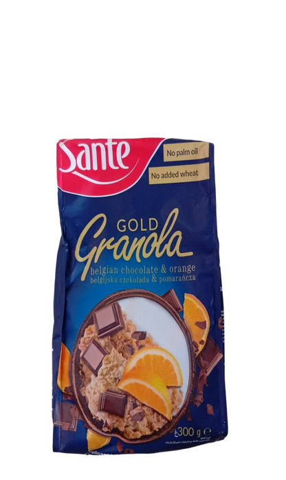 Sante Gold Granola Choc+Orange 350G