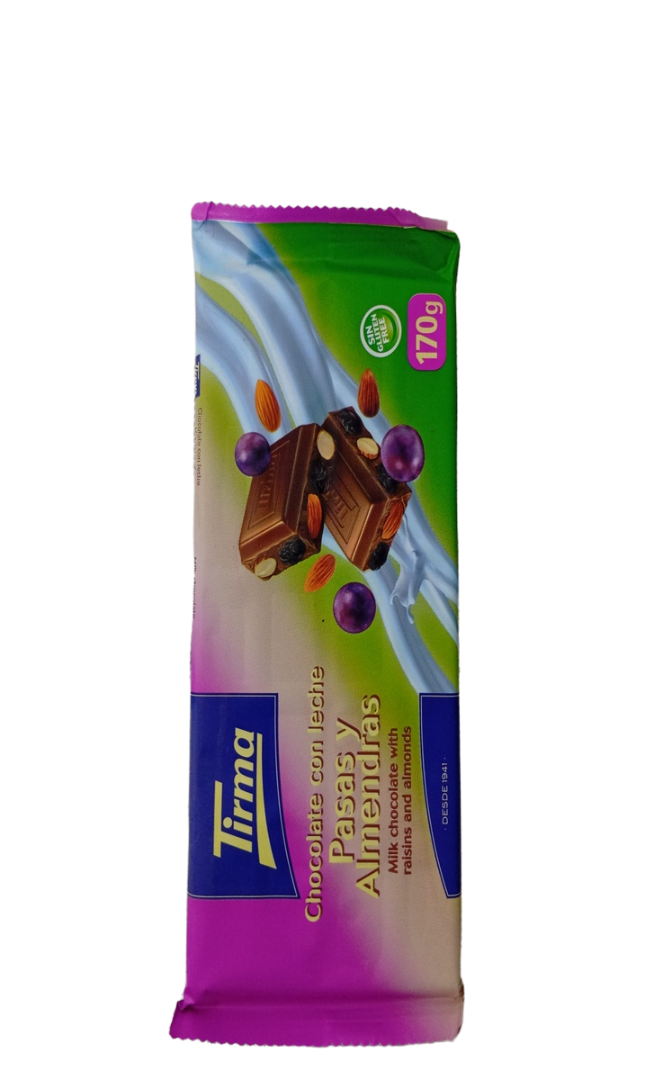 Tirma Pasas Y Almendras 170G