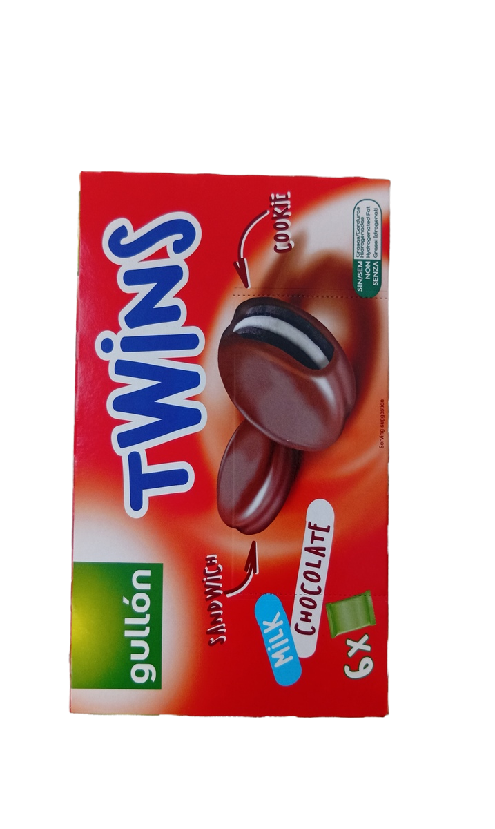 Gullon Twins Milk Choco ×6 252G