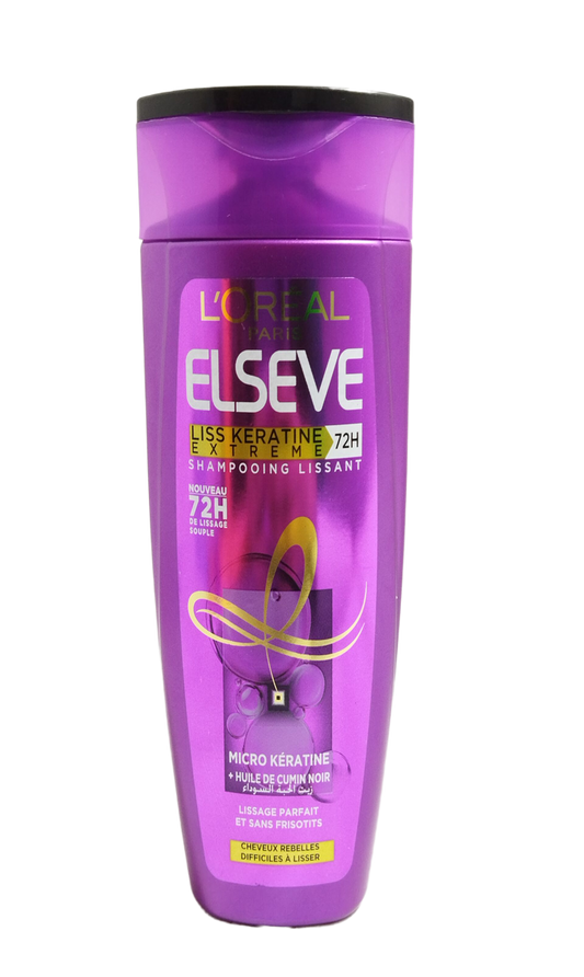 Elseve Shampoo Lissant Keratine + Huile Cu 200ML