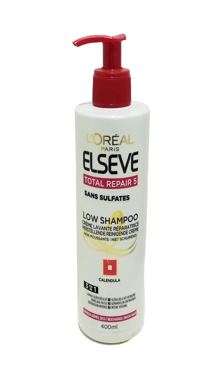 Elseve Total Repair Low Shampoo 3En1 400ML