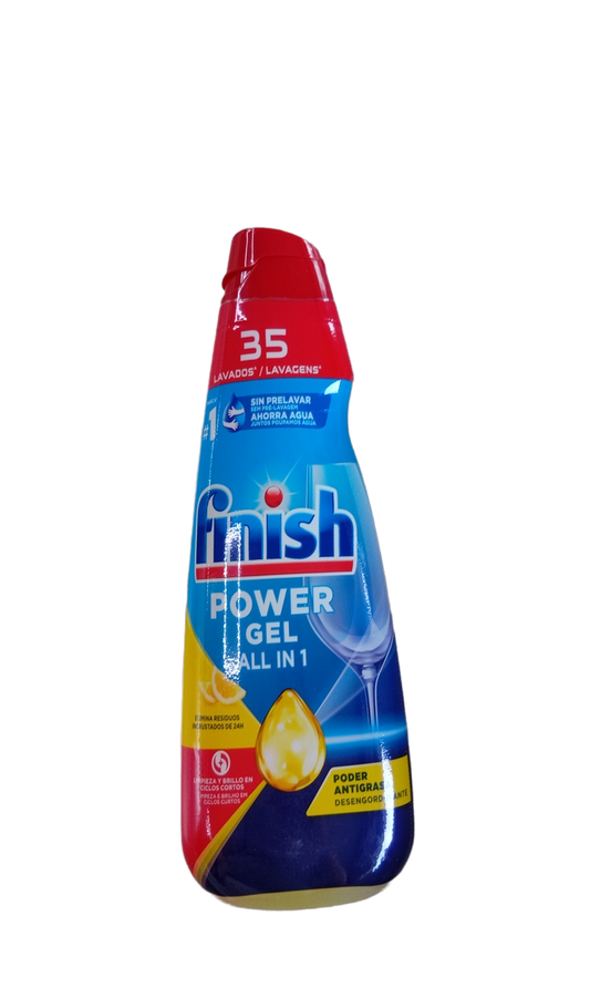 Finish Power Gel Citron 35 Lavages 700ML