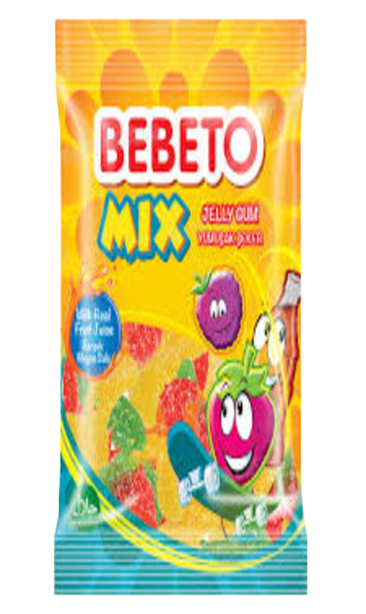 Bebeto Gommes Mix 80G