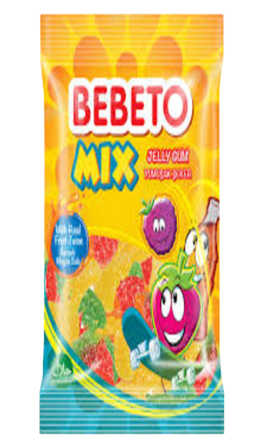 Bebeto Gommes Mix 80G