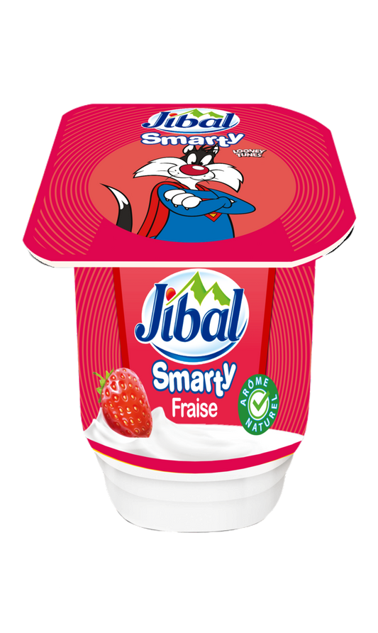Jibal Smarty Yogurt Fraise 60G