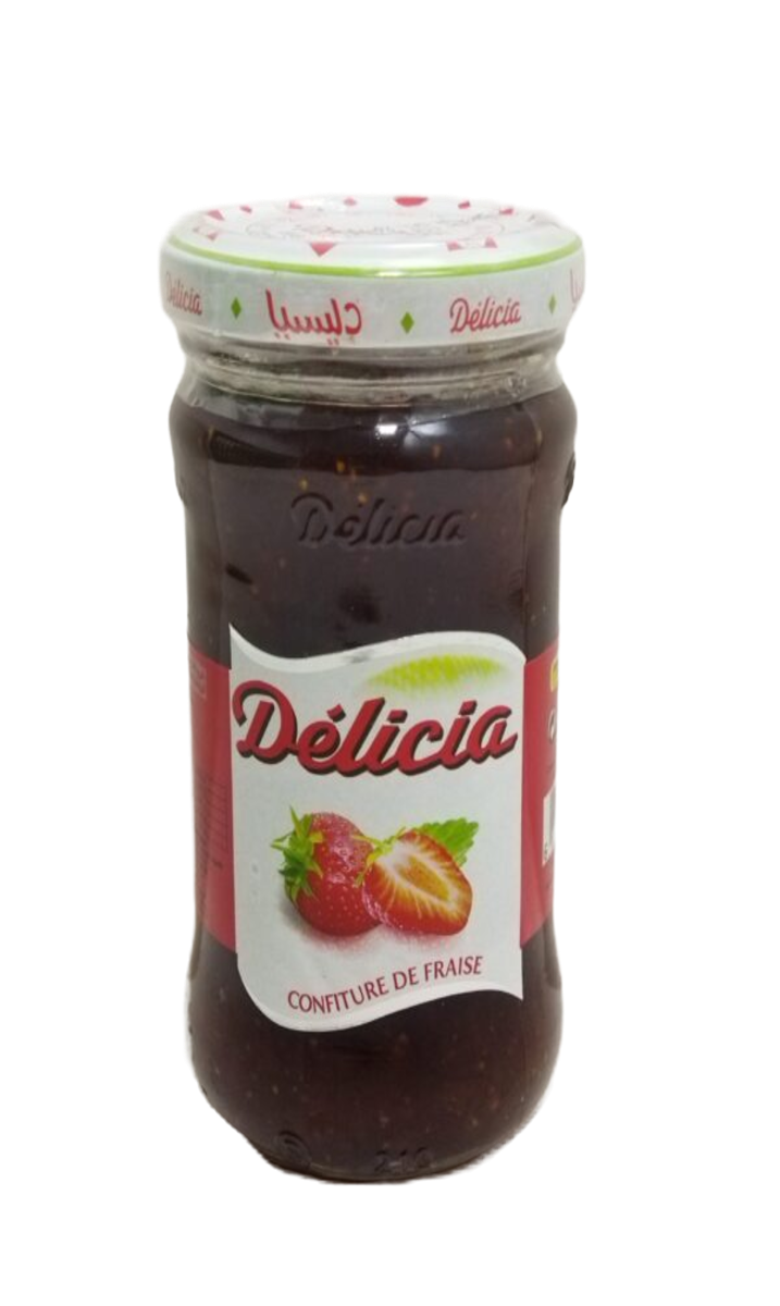 Délecia Confiture De Fraise 240G