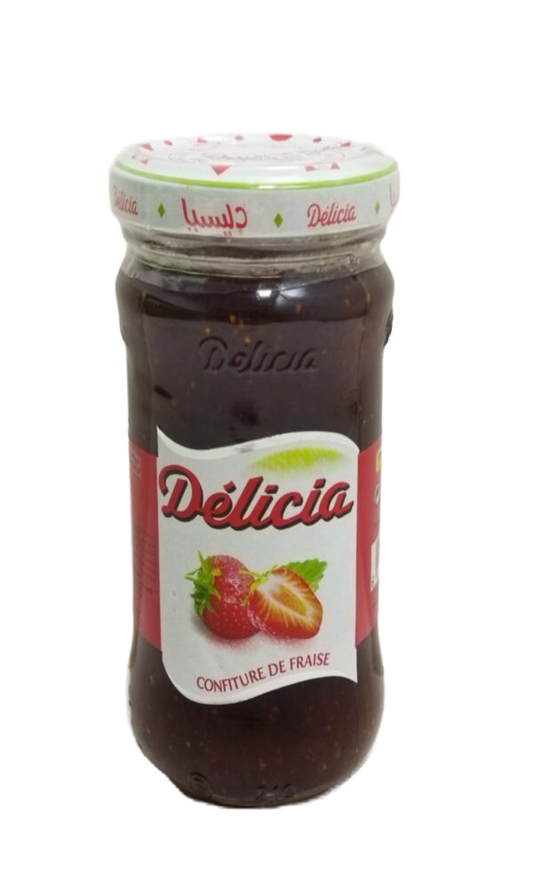 Délecia Confiture De Fraise 240G