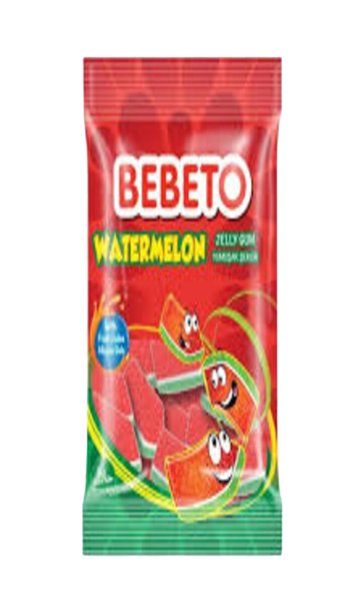 Bebeto Gommes Watermelon 80G