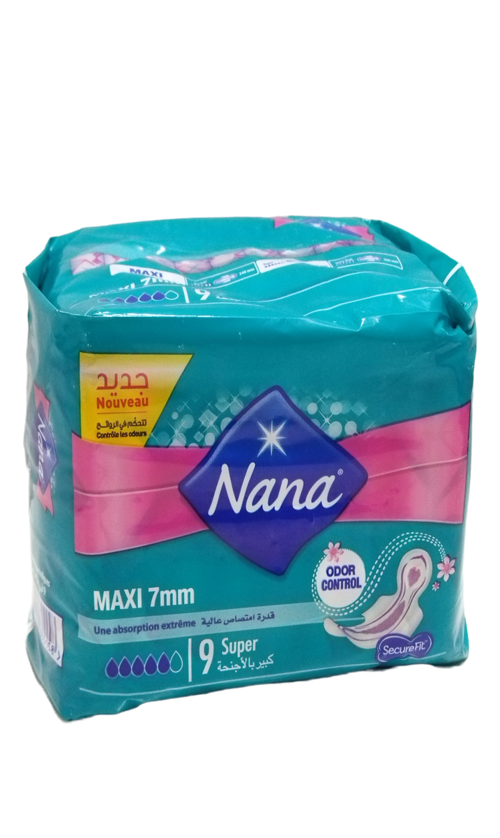 Nana Serviettes hygiéniques Maxi x9