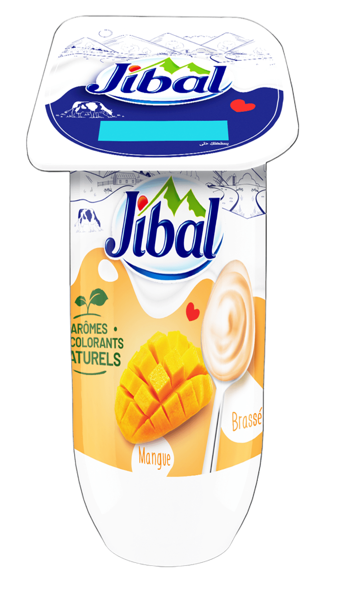 Jibal Yogurt Brassé Mangue 110G