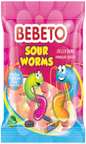 Bebeto Sour Worms 100G