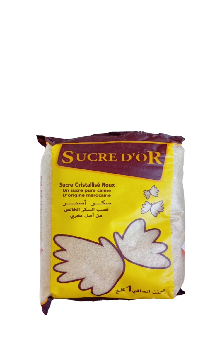 Sucre D'or Cristallisé Roux 1KG