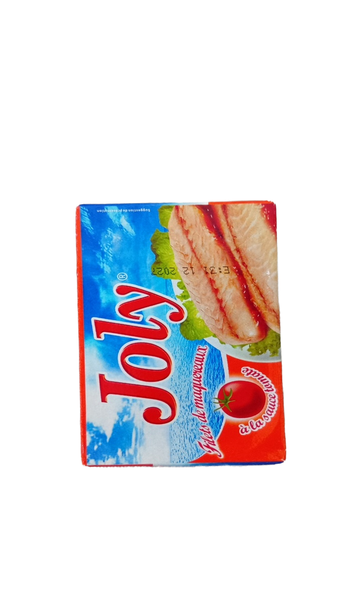 Joly  Filet de maqueraux à la sauce tomate 125G
