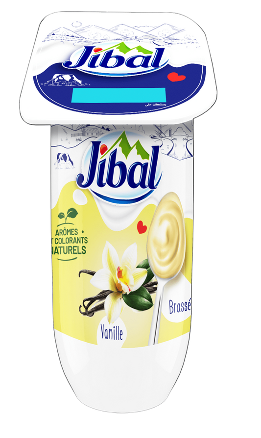 Jibal Yogurt Brassé Vanille 110G