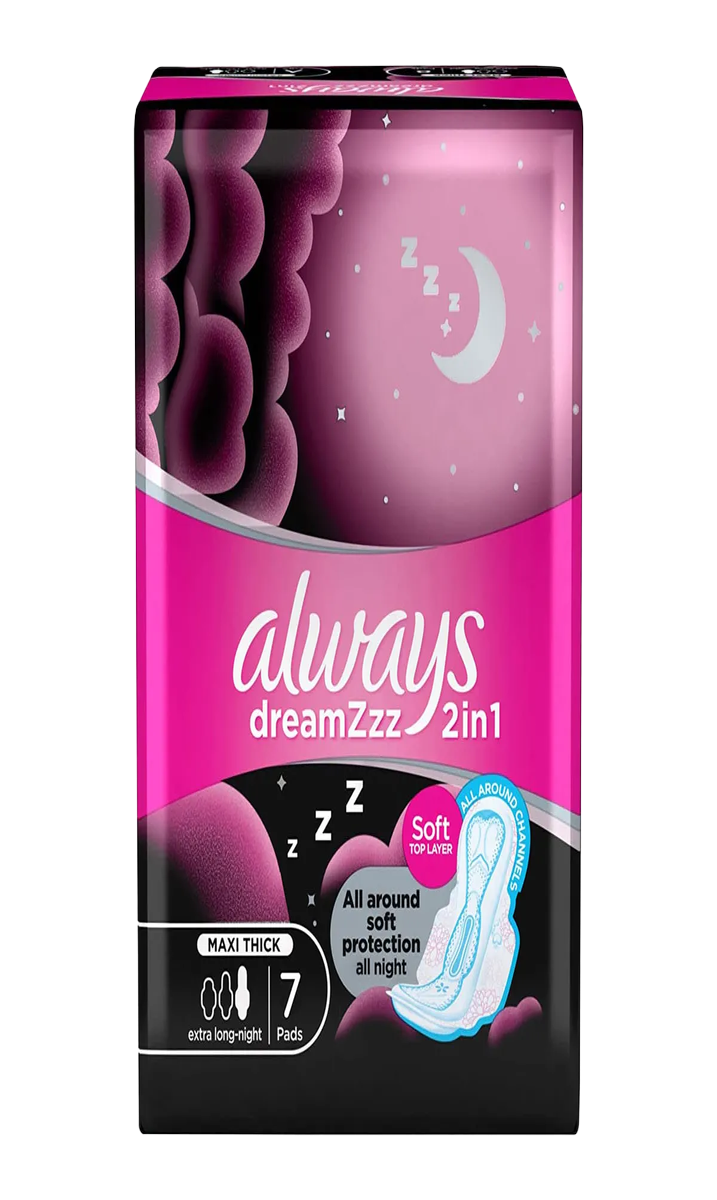 AlwaysServiettes hygiéniques Extra Long x7