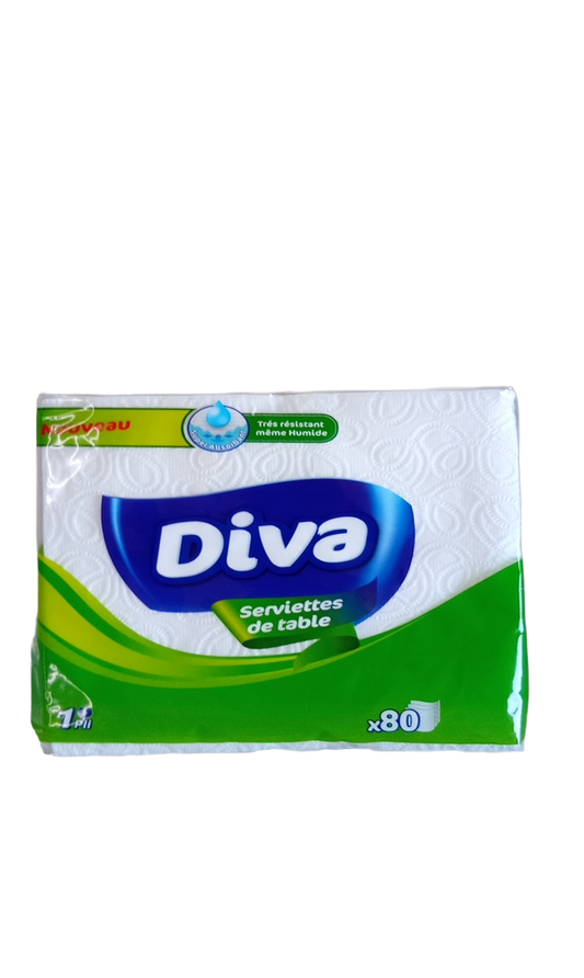 Diva Servittes De Table 80P