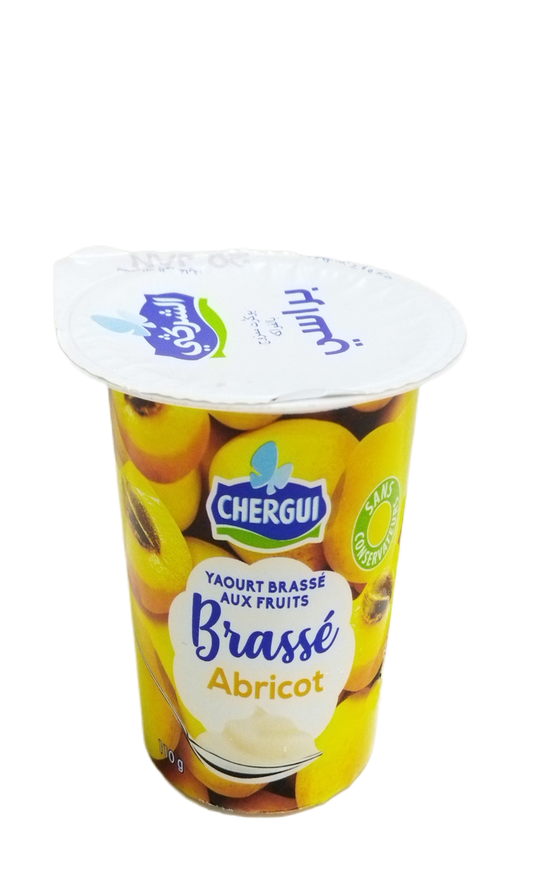 Chergui Brassé Yogurt Abricot 110G