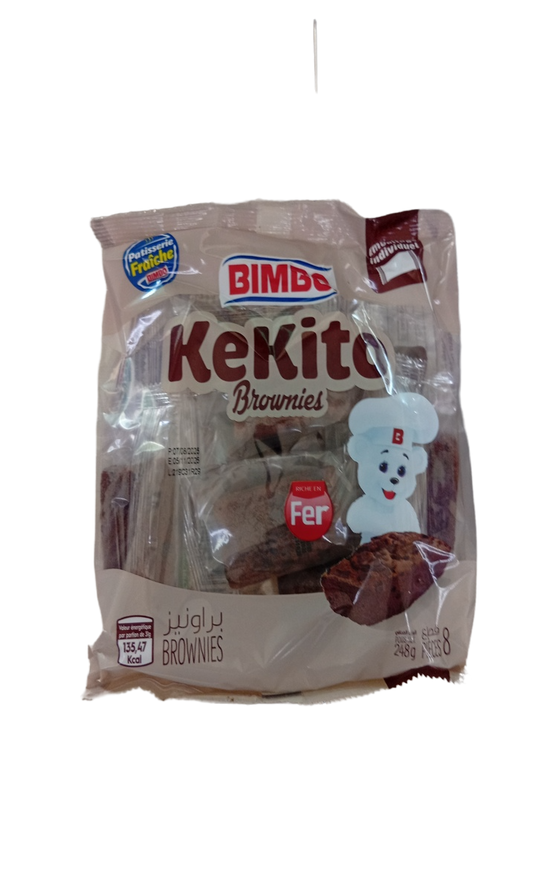 Bimbo Kekito Brownies  248g 8P