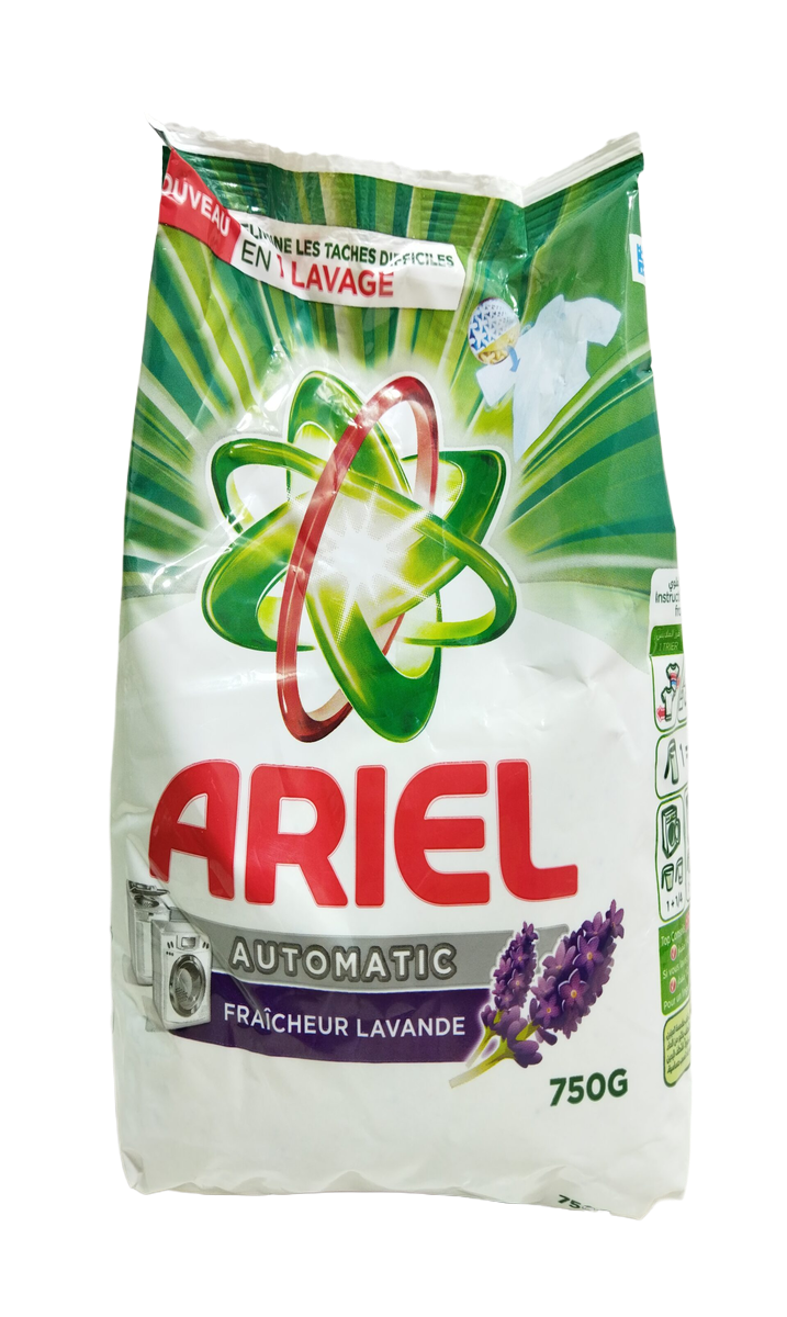 Ariel Lessive Autoumatic Lavande 750G