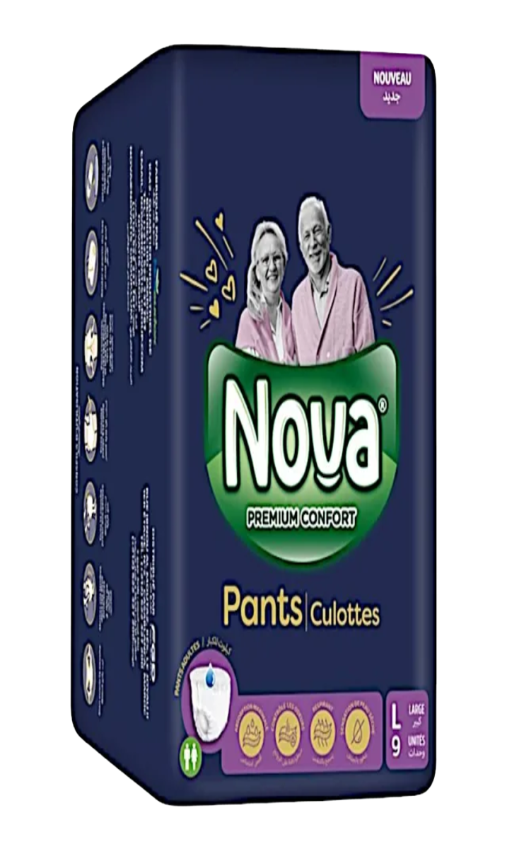 Nova Couche Adulte Culottes L 9P