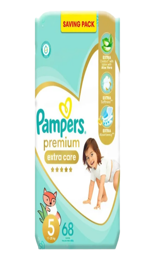 Pampers Couche Premuim Nº5 68P
