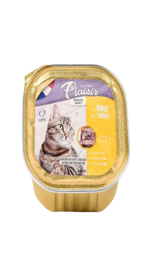 Les repas Plaisir au Dinde 100G