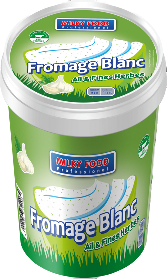 Milky Food Fromage Au Ail & Fines Herbes 1KG