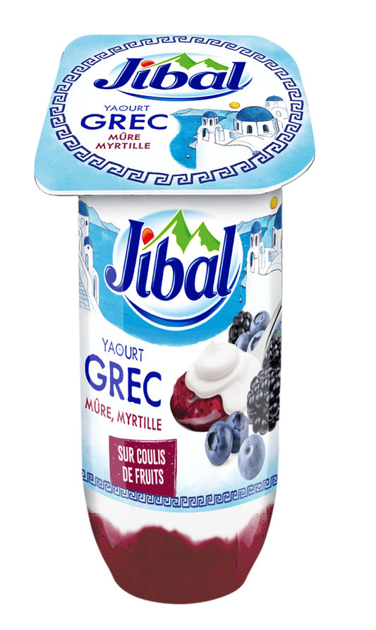 Jibal Yogurt Greek Mure Myrtille 110G