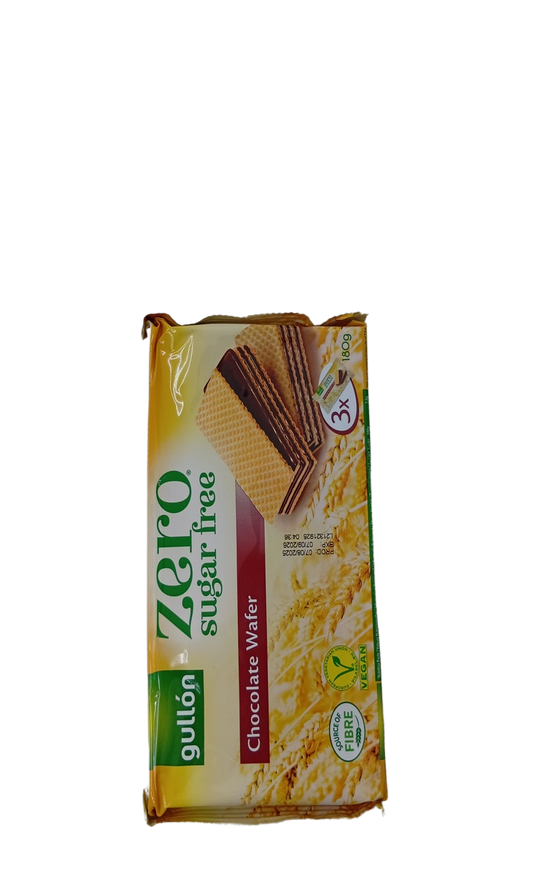 Gullon Zero Chocolate Wafer 180G