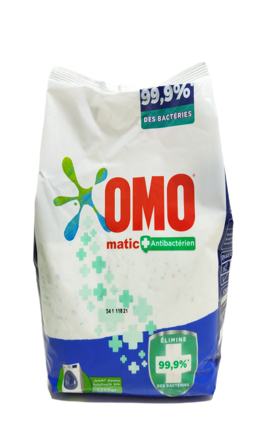 Omo Matic Antibactérien en Poudre 750G
