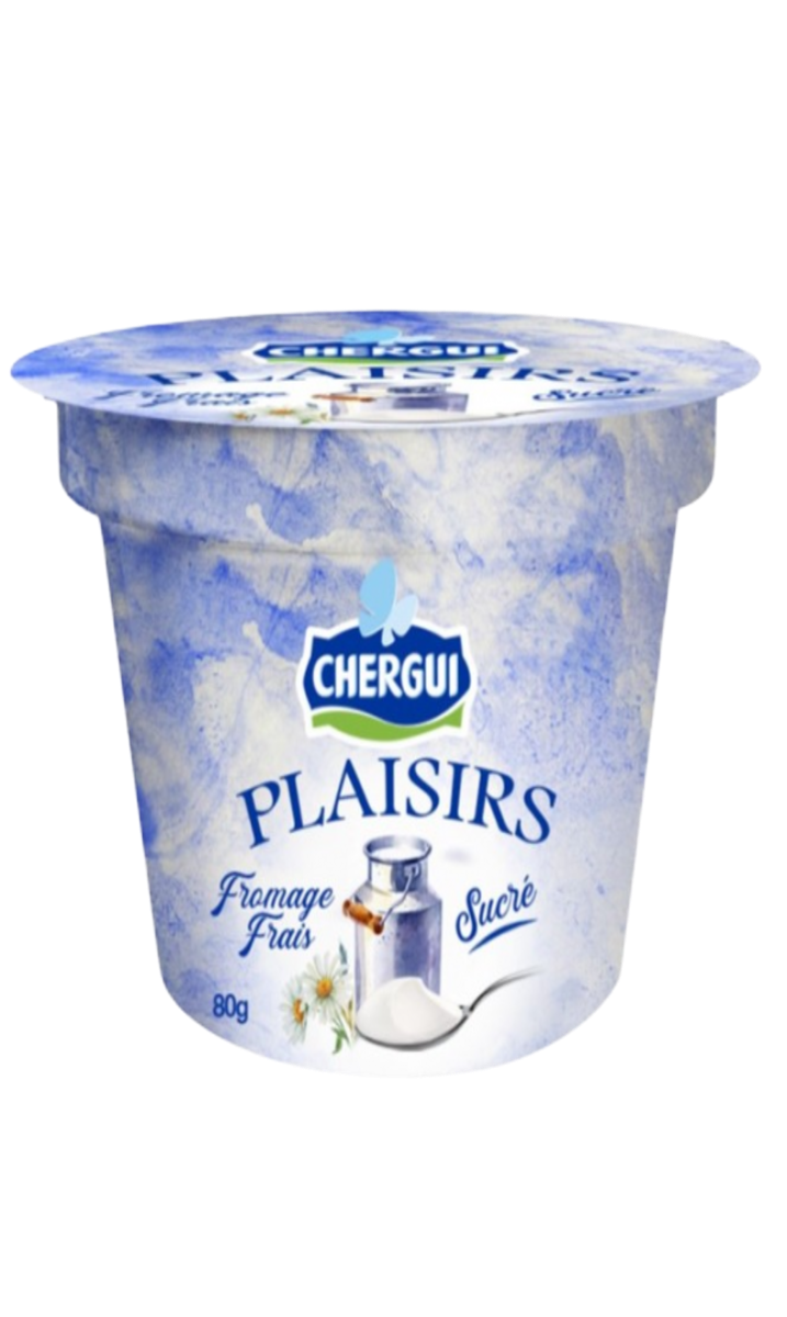 Chergui Plaisir Fromage Frais Sucré 80G