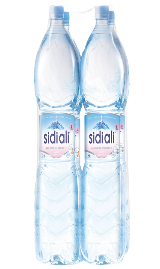 Eau Minérale Naturelle Sidi Ali 4x2L